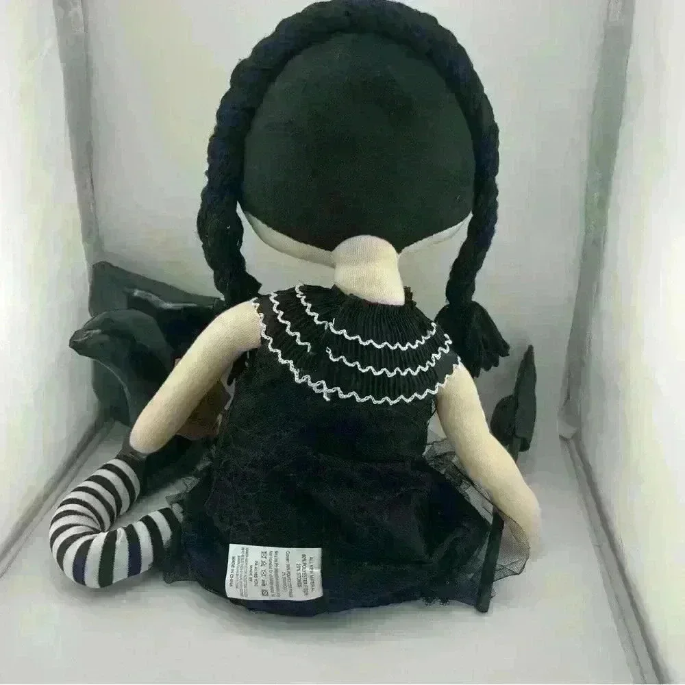 Halloween Wednesday Addams Approximate 13’‎ Sitting Big Doll NWT By Hallow’s Eve